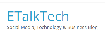 Etalk Tech.Com Blogging Platform