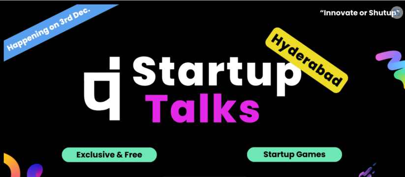 Startup Talks - An innovative event for Founders & Startup Enthusiasts